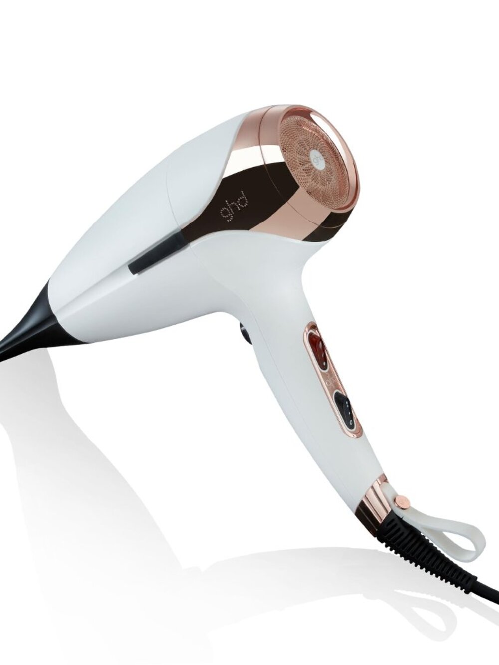 ghd Helios Professional Hair Blow Dryer 1875-Watt White Iionic